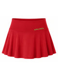 Red Glide Tennis Skirt