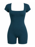 Chic Petrol Jumpsuit