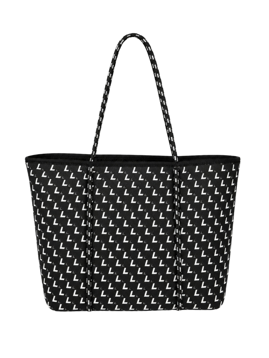 Black Signature Tote Bag