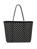 Black Signature Tote Bag