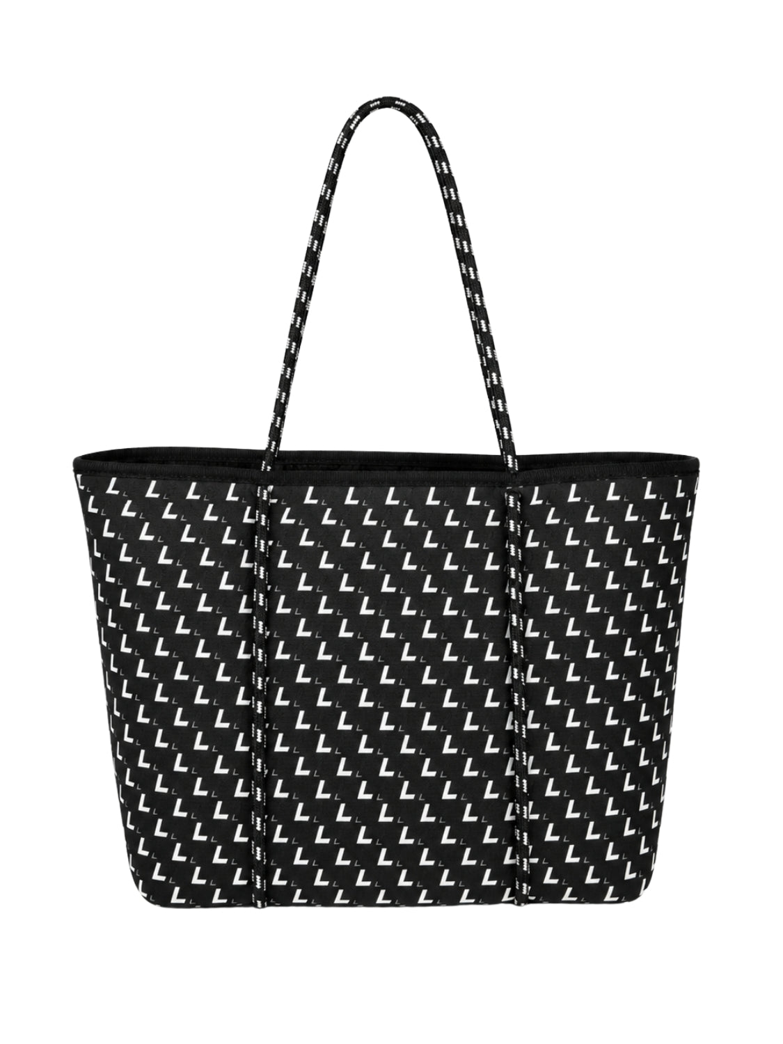 Black Signature Tote Bag