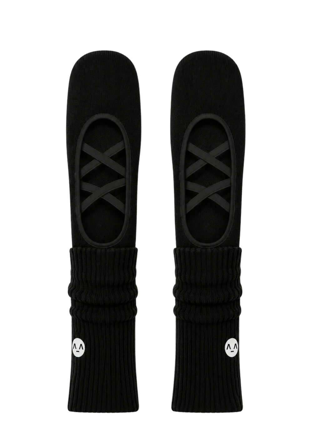Grip Pilates Socks with Cross Straps