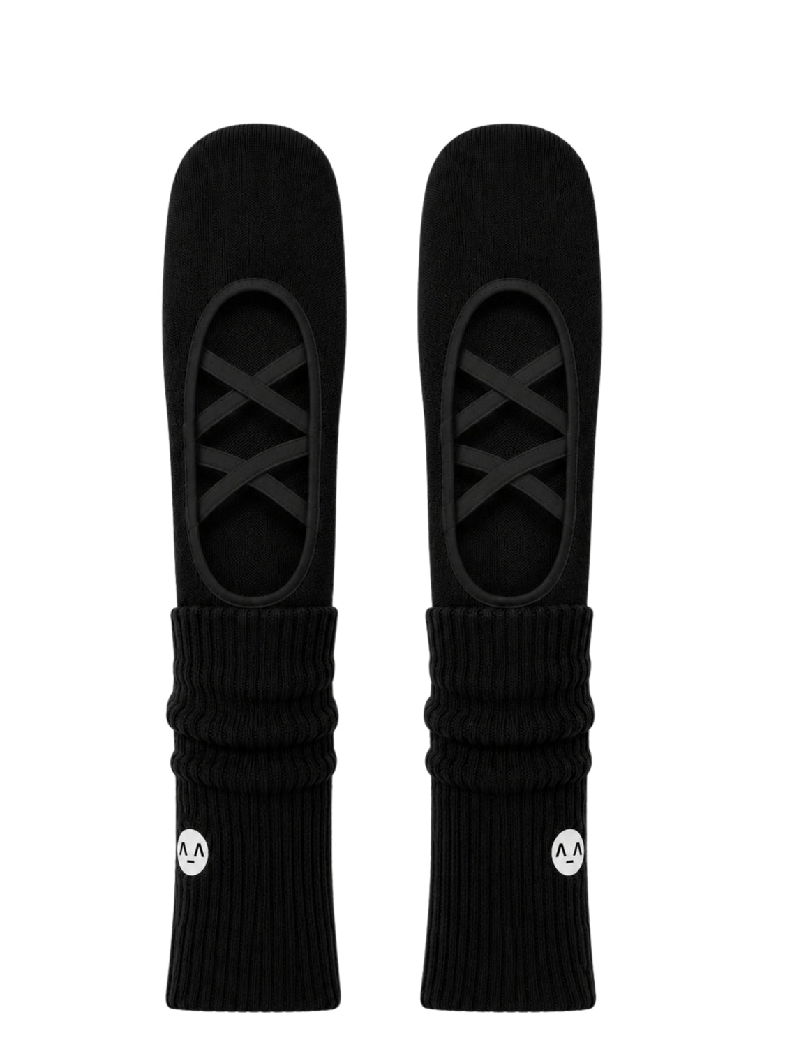 Grip Pilates Socks with Cross Straps