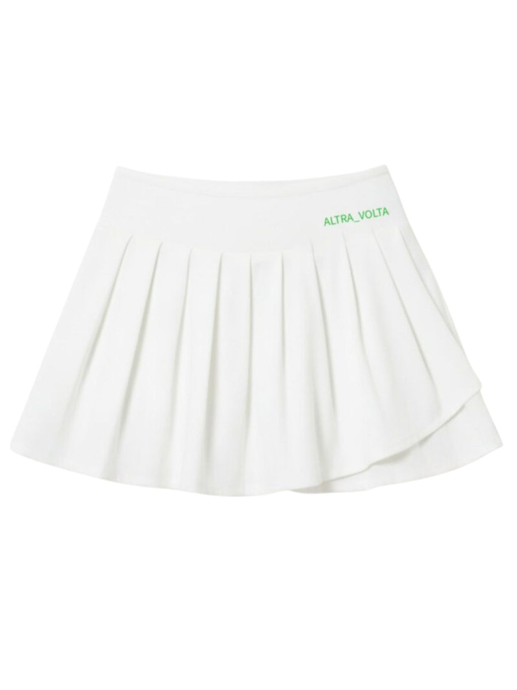 White Pleated Tennis Skirt