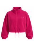 Fuchsia Zip Fleece