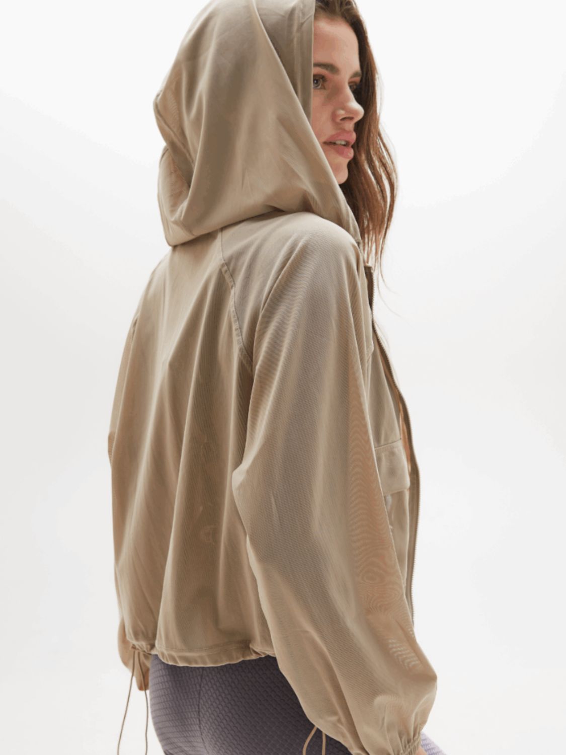 Lightweight Mesh Zip Jacket