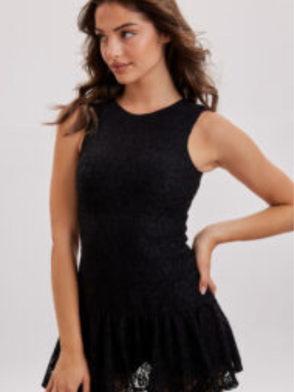 Lace Mini Dress