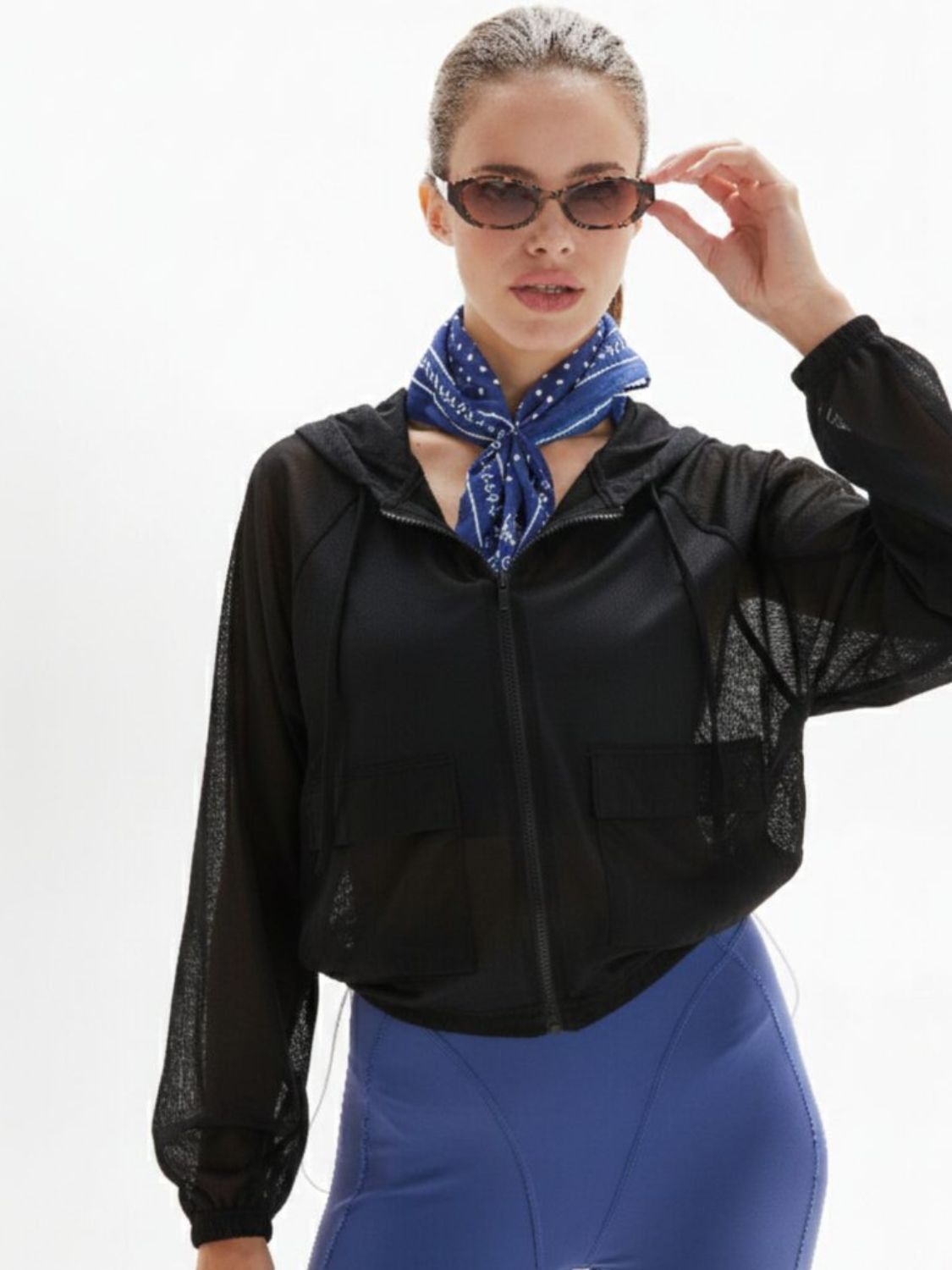 Lightweight Mesh Zip Jacket
