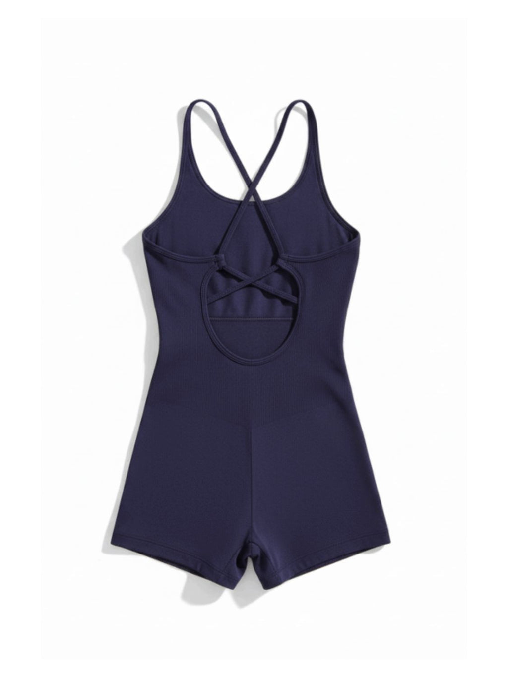 Strappy Back Short Jumpsuit
