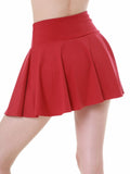 Red Glide Tennis Skirt