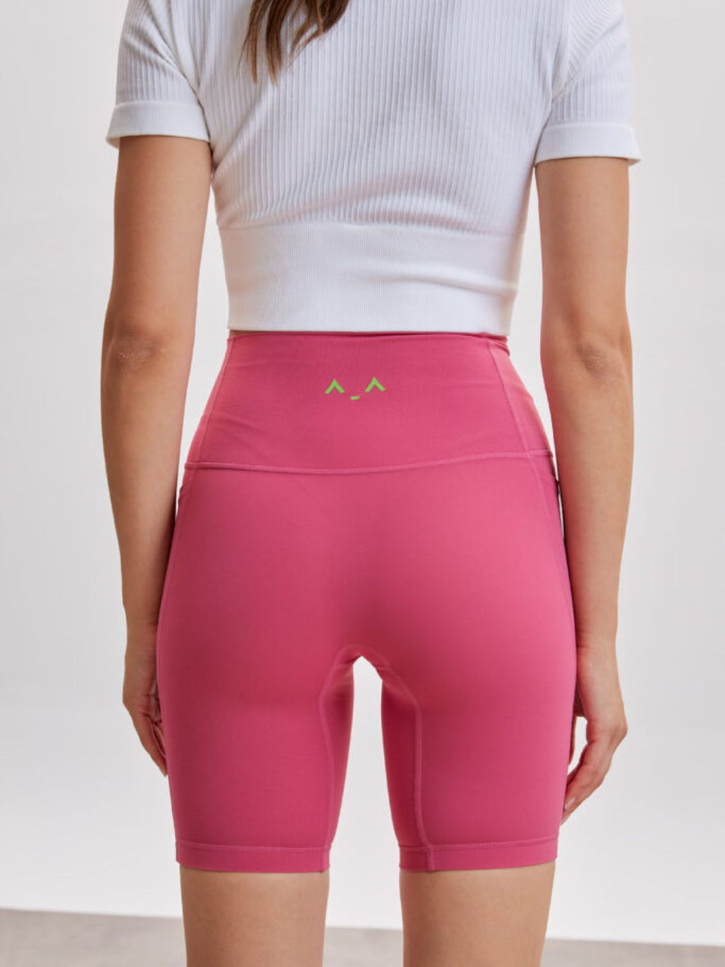 Hot Pink Sprint Biker Shorts