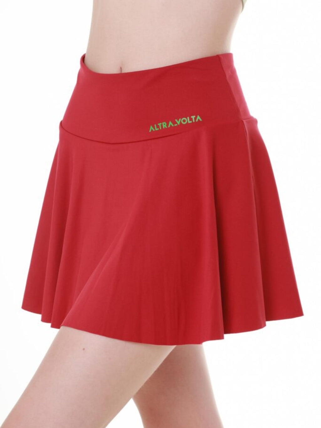 Red Glide Tennis Skirt