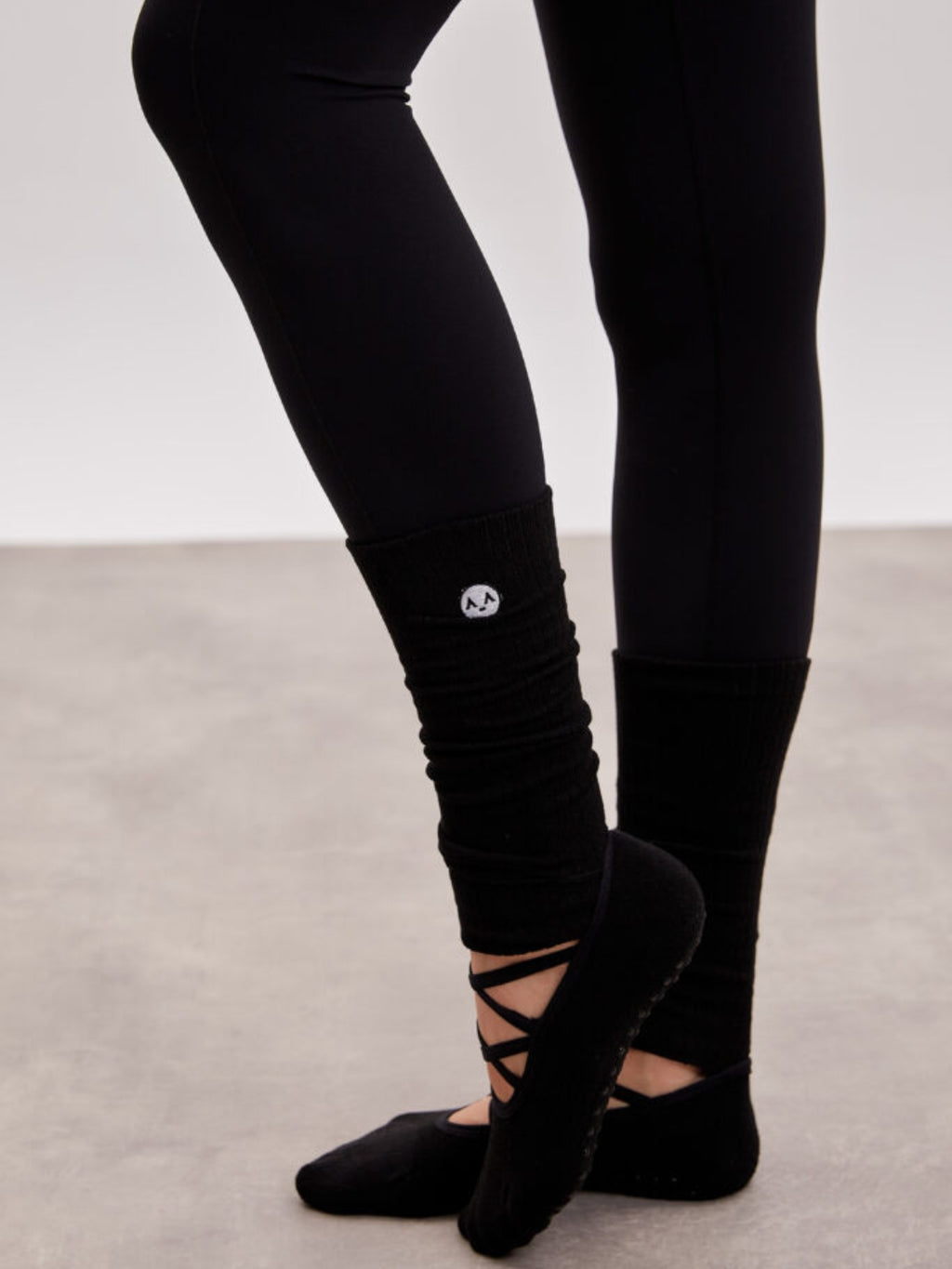 Grip Pilates Socks with Cross Straps