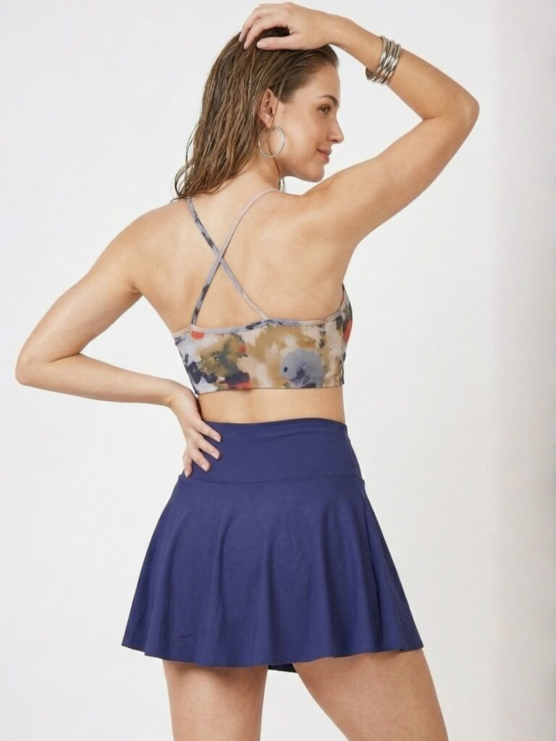 Navy Tennis Skirt