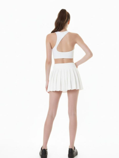 Asymmetric Back Sculpt Sports Bra