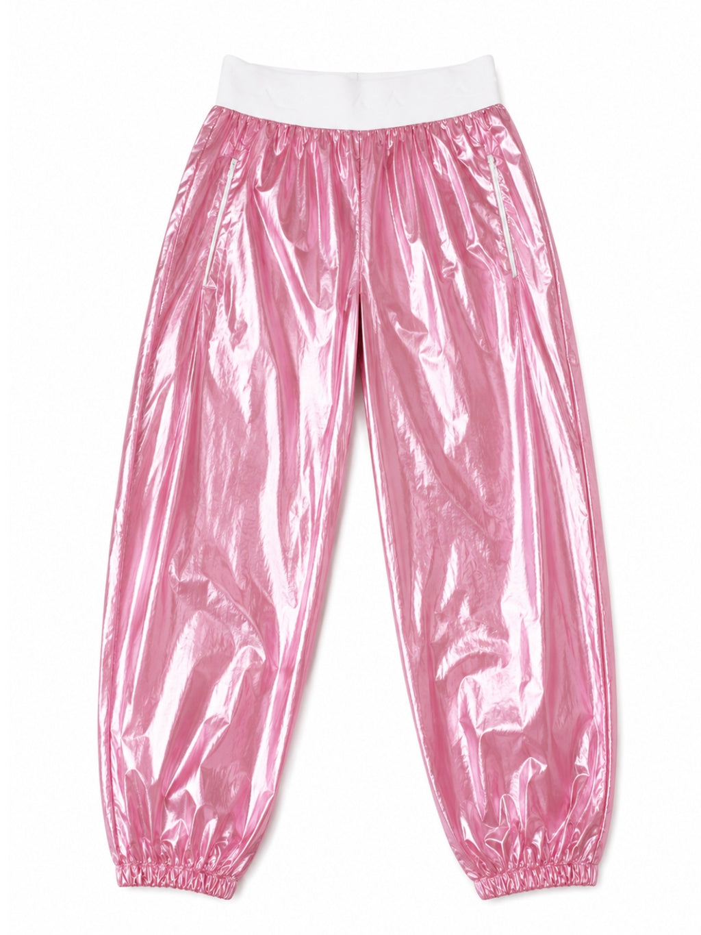 Radiant Rose Metallic Sweatpants