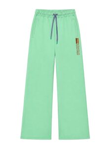 Relaxed Comfort Wide Leg Yellow Sweatpants