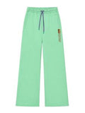 Relaxed Comfort Wide Leg Yellow Sweatpants