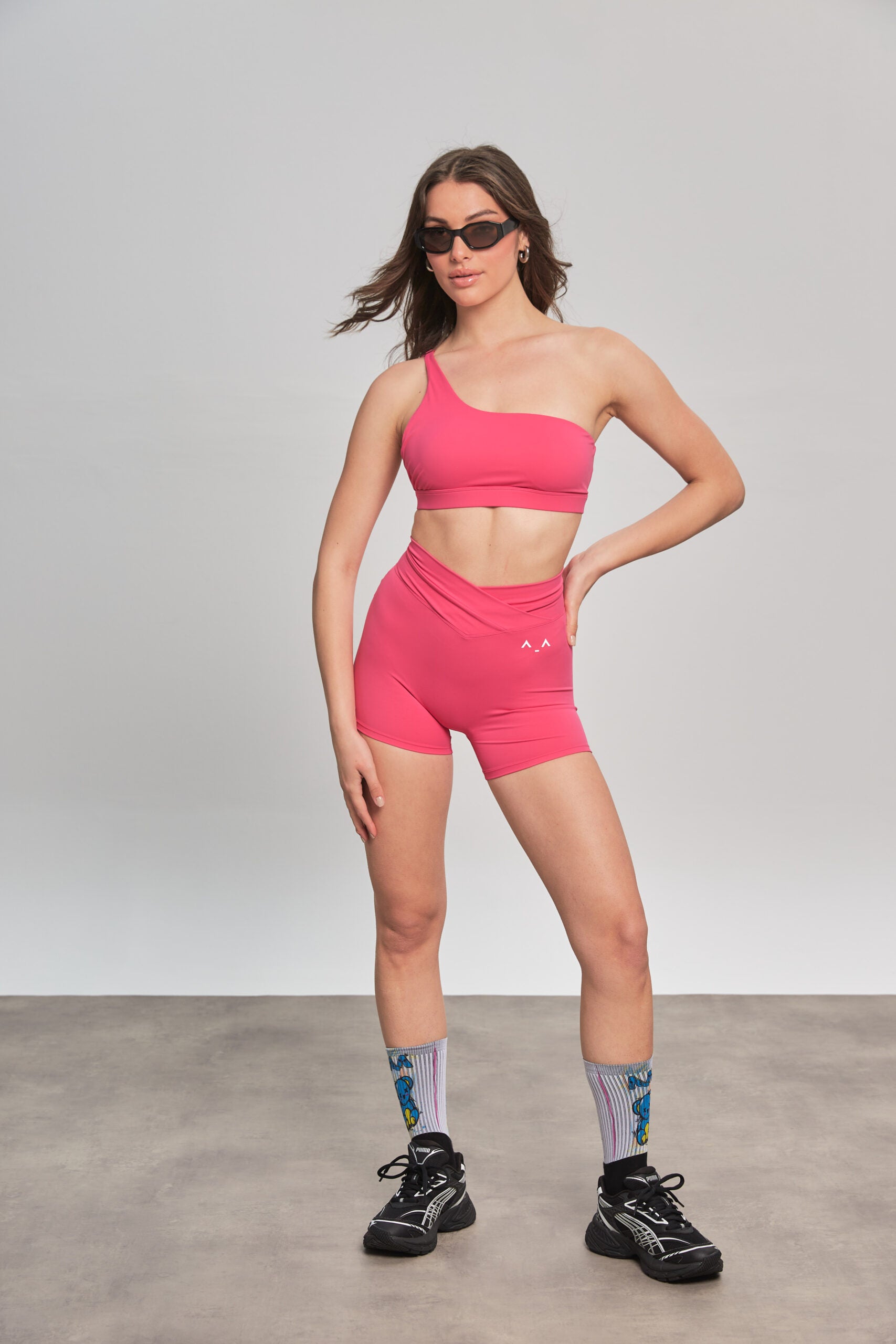 Hot Pink Sculpt Sports Bra