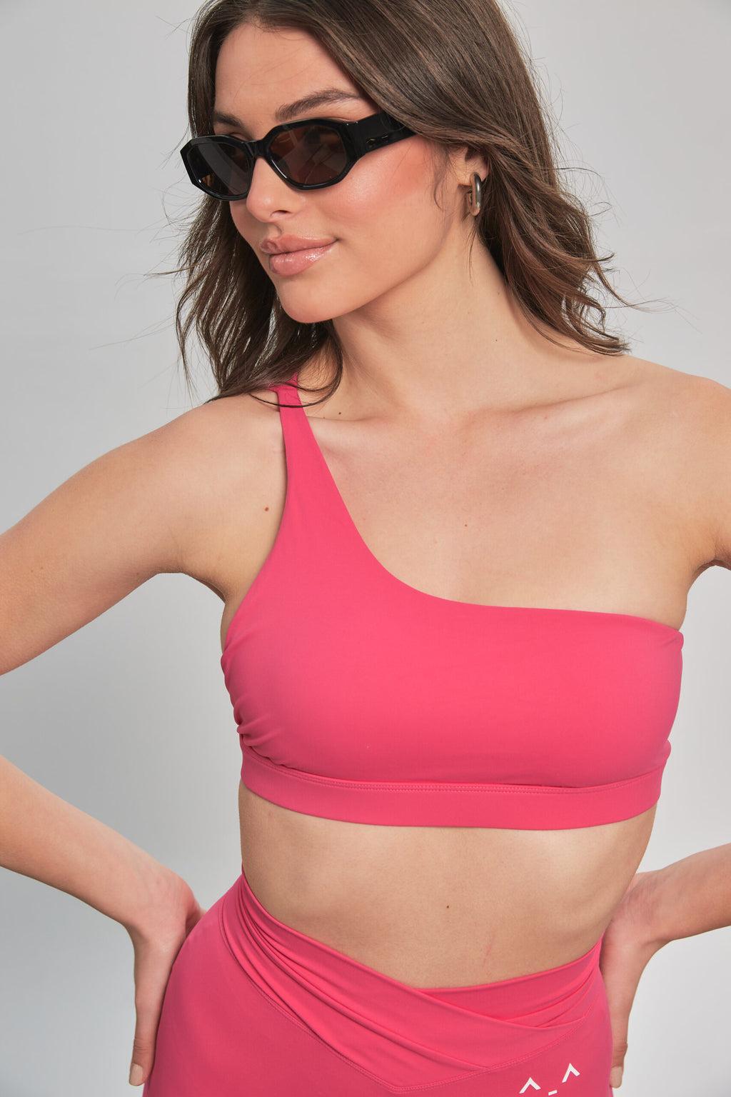 Hot Pink Sculpt Sports Bra