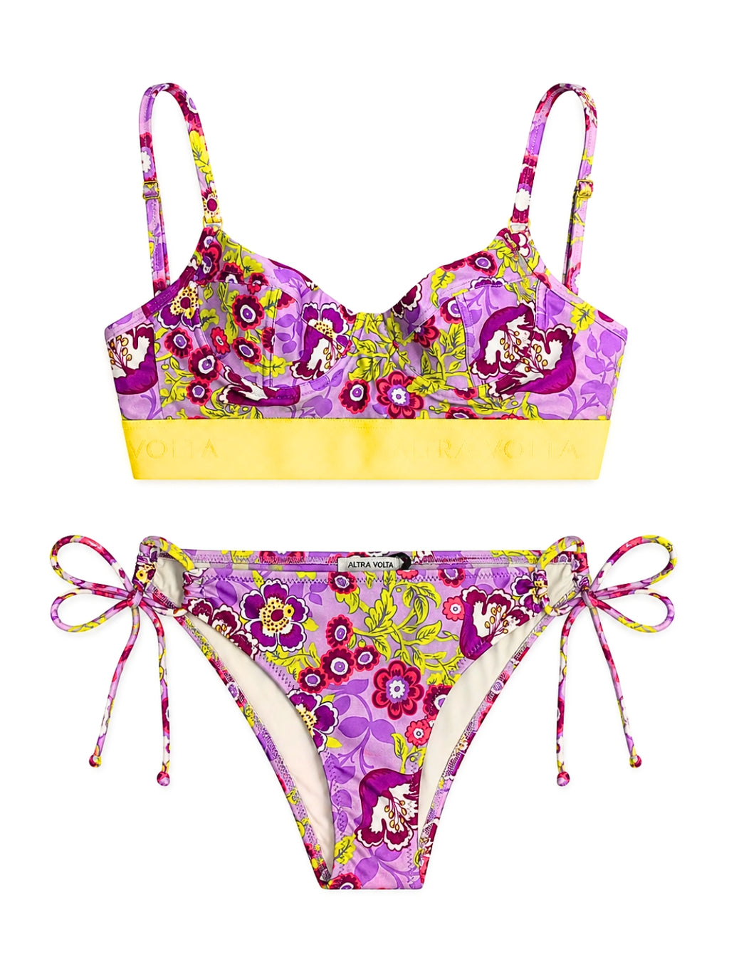 Band Flowerprint Bikini