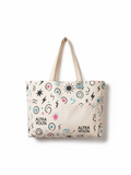Altra Volta Large Graphic Canvas Tote Bag