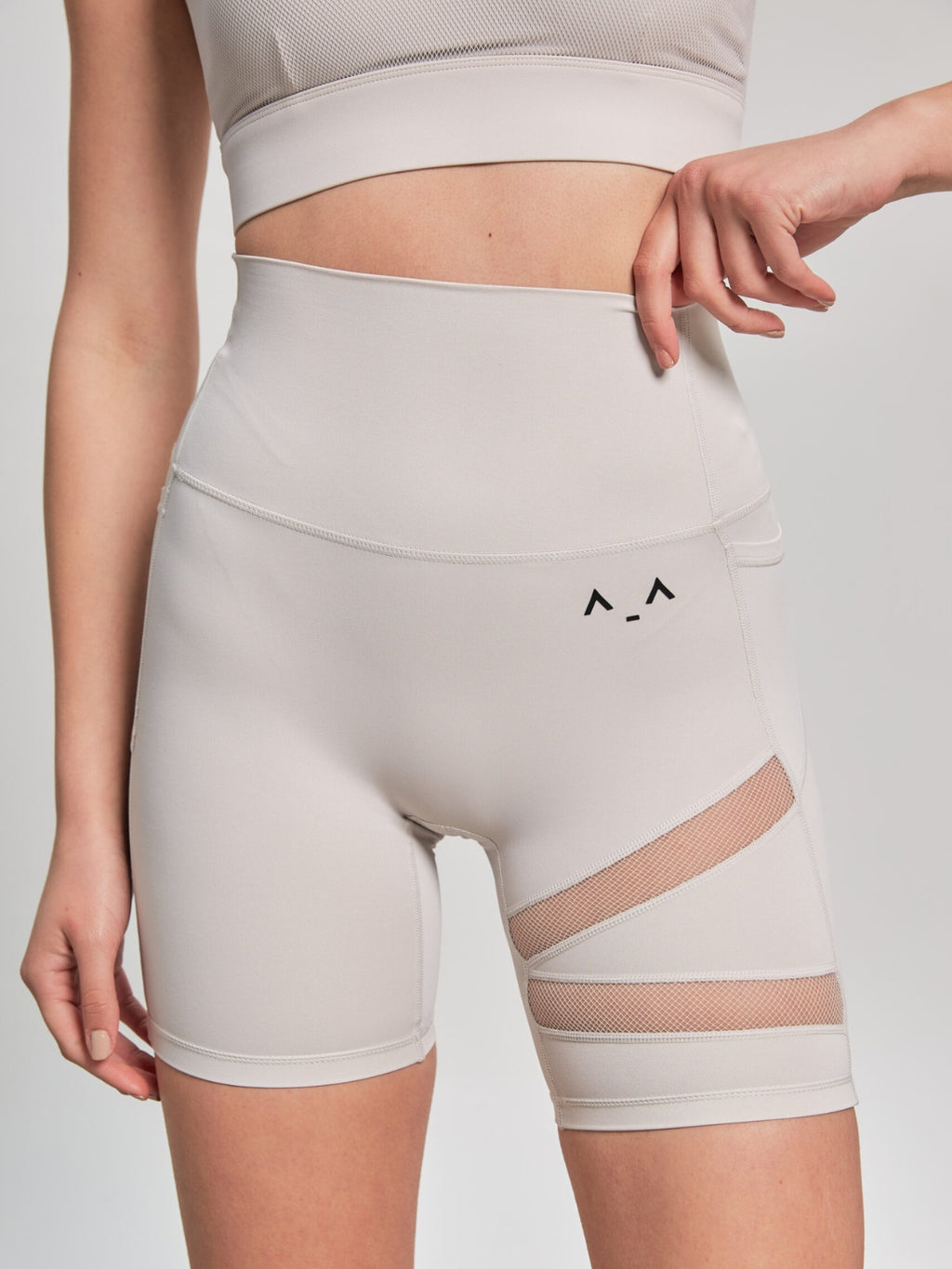 Pure White Classic Shorts