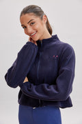Blue Zip Fleece