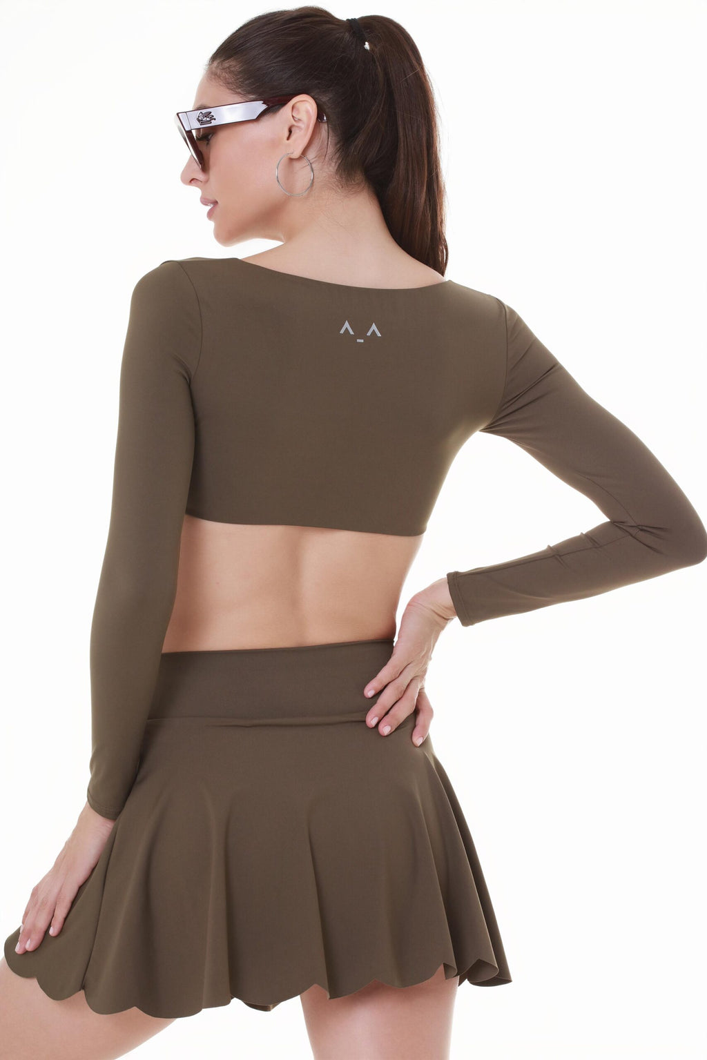 Urban Brown Crop Top