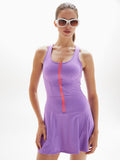 Lilac Zip Dress