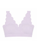 Scallop Lilac Sports Bra