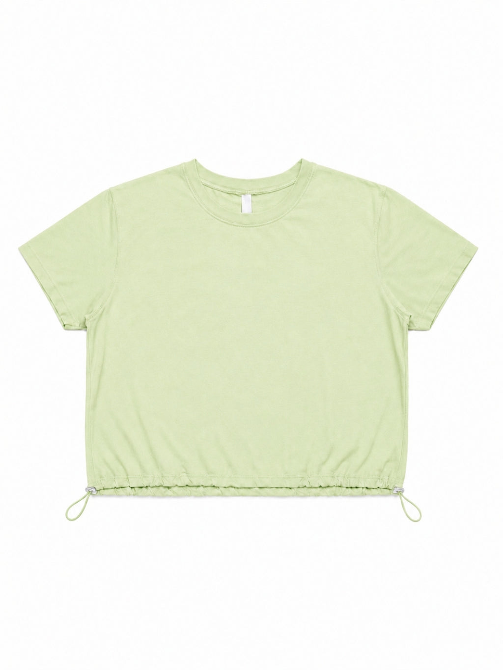 Lime Burnout Jacquard Tee