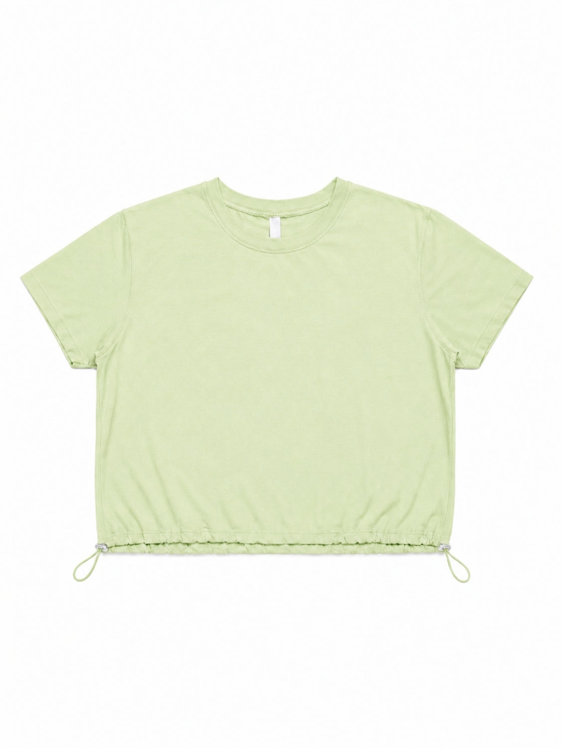 Lime Burnout Jacquard Tee