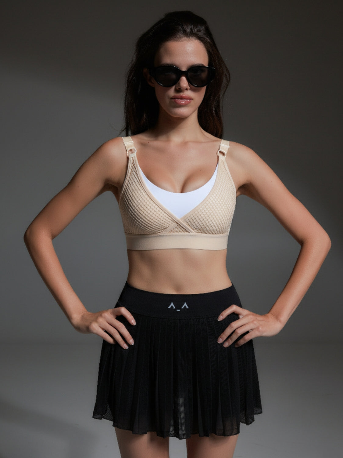 Edge Layer Mesh Sports Bra