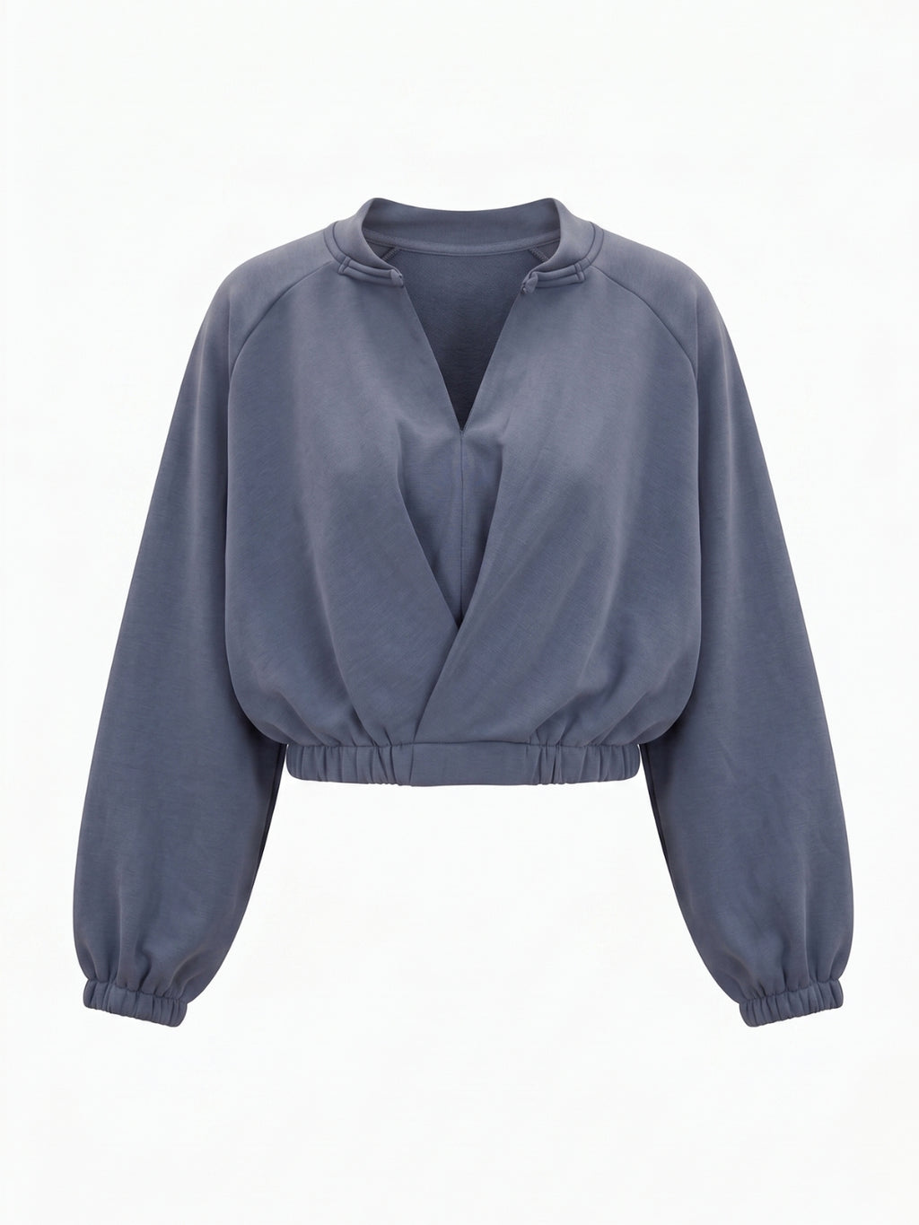 Altra Volta Cropped Sweatshirt with Twist Front