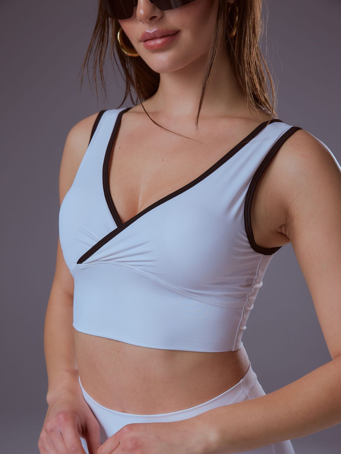 Sculpt Wrap Active Top