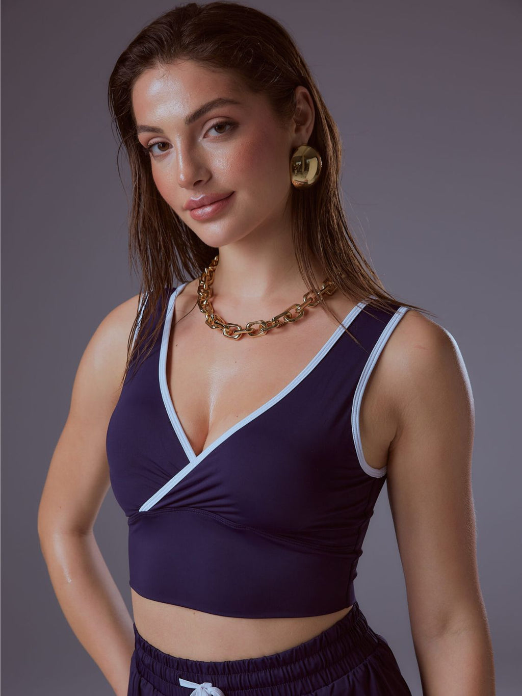 Sculpt Wrap Active Top