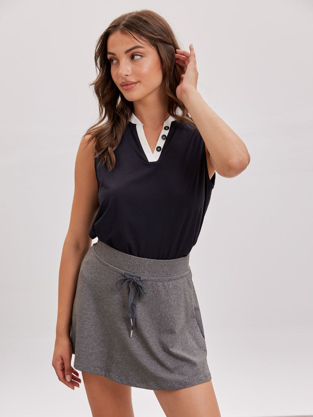Ace Polo Sleeveless Top