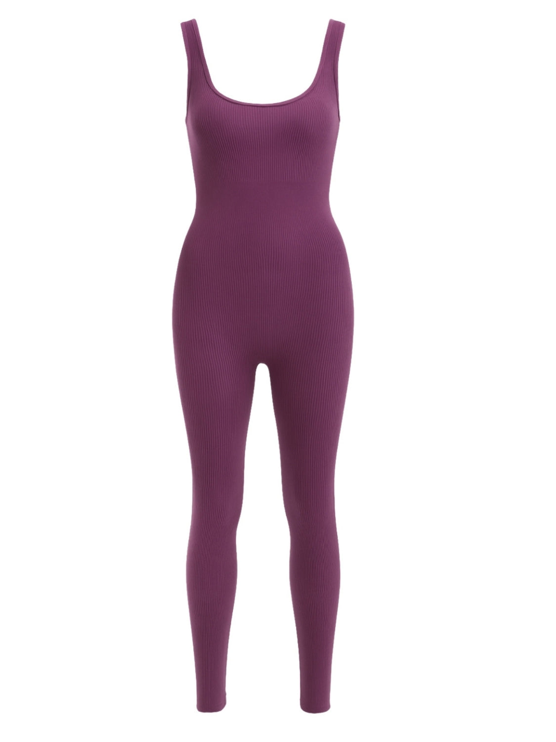 Sculpted Ribbed Jumpsuit