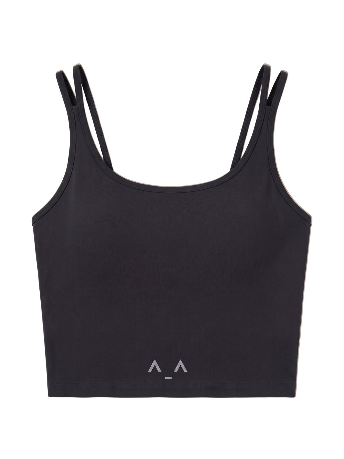Strappy Tie-Back Sports Bra Top