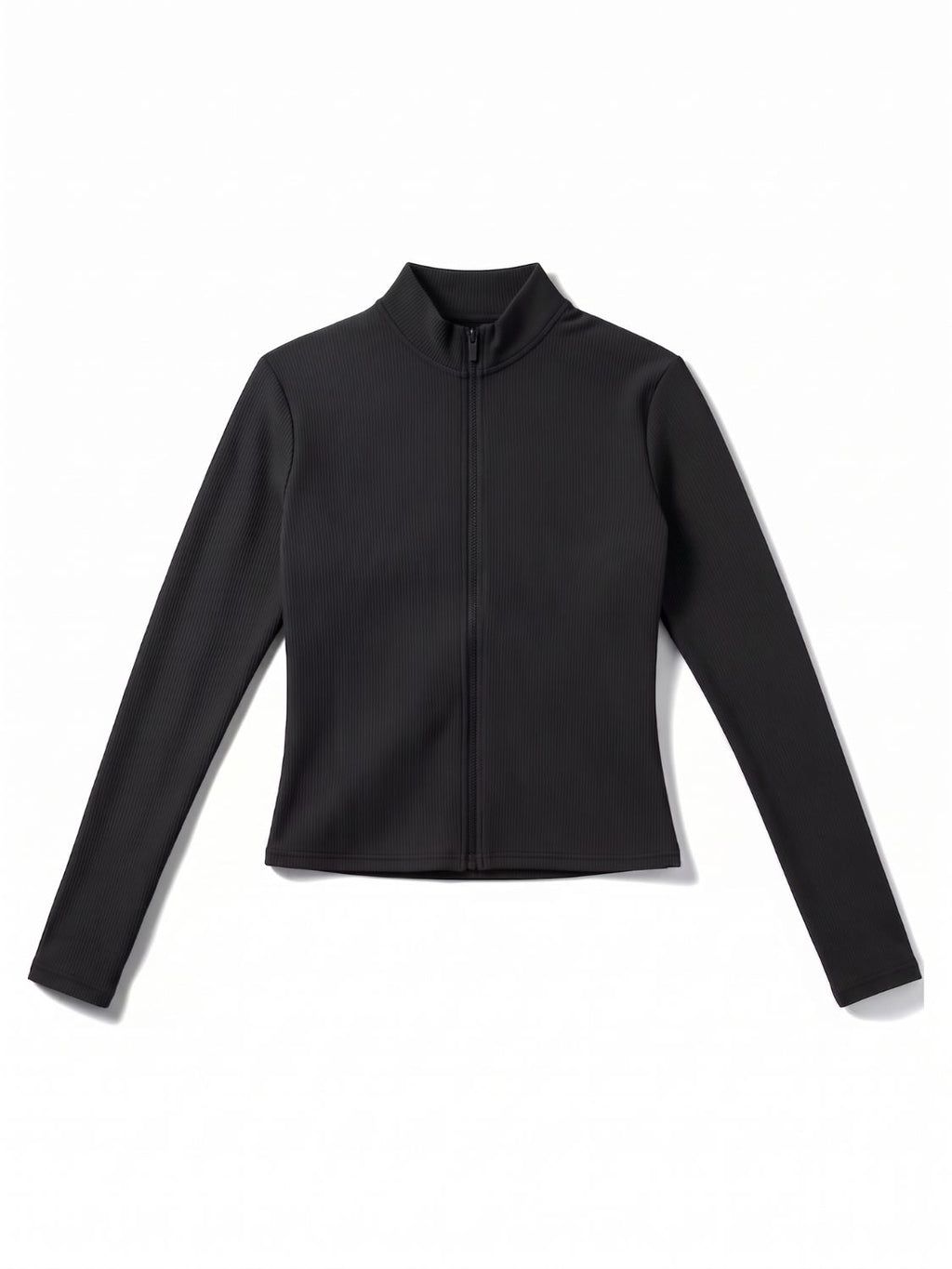 Rib Blue Zip Jacket