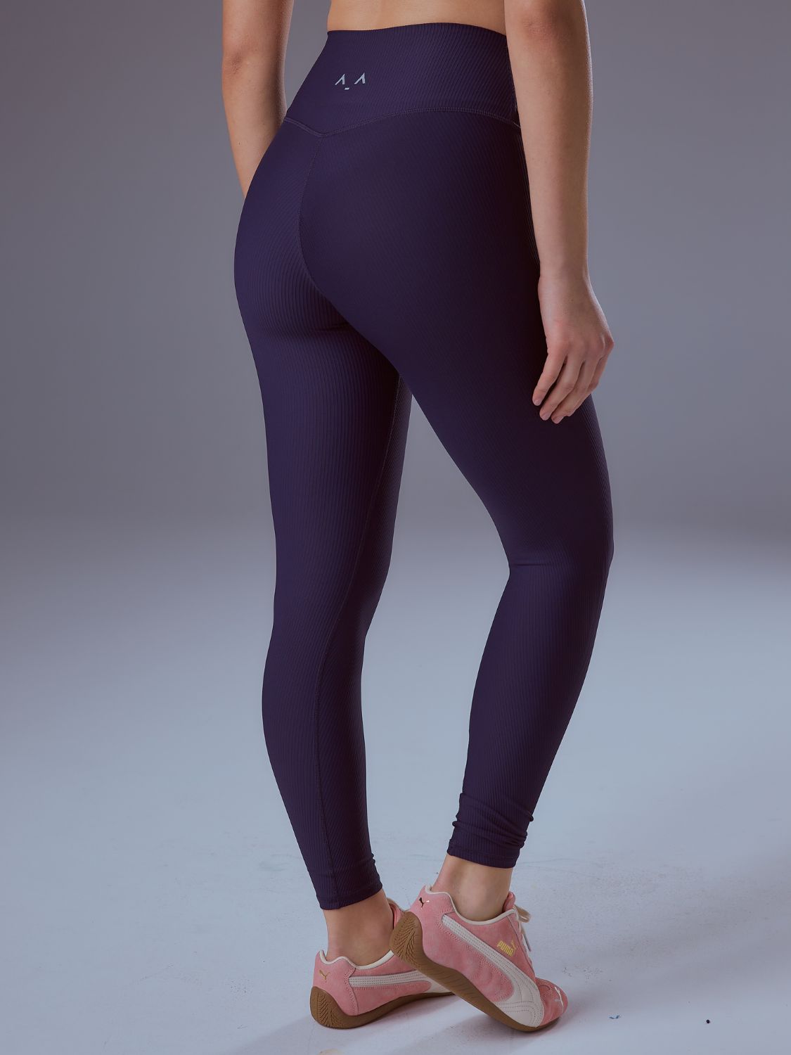 High Waist Rib Leggings