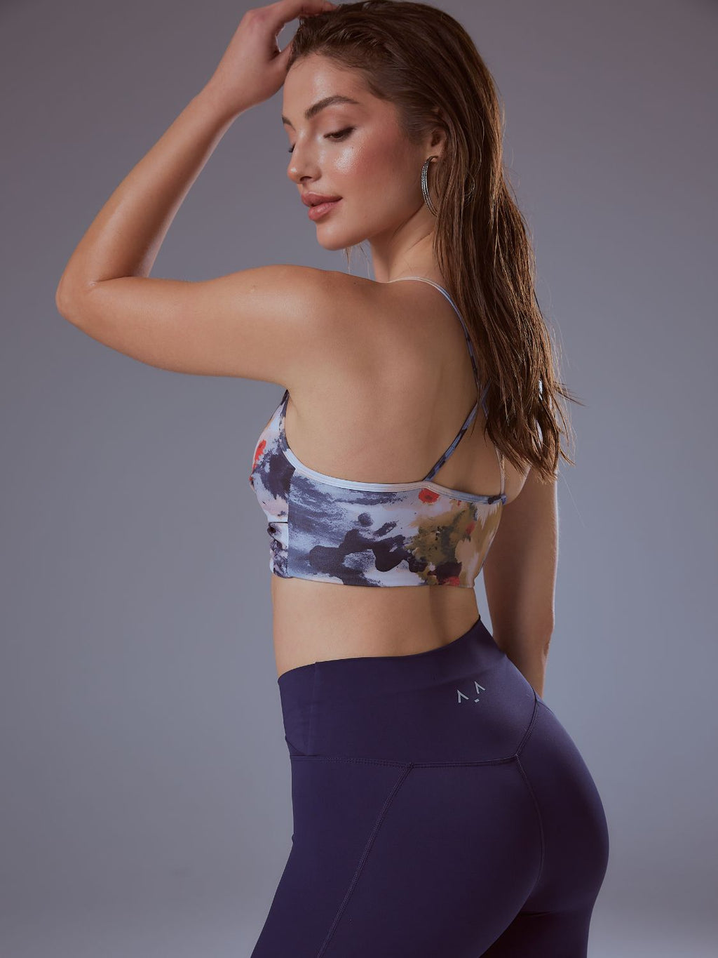 Twist Bloom Performance Bra Top