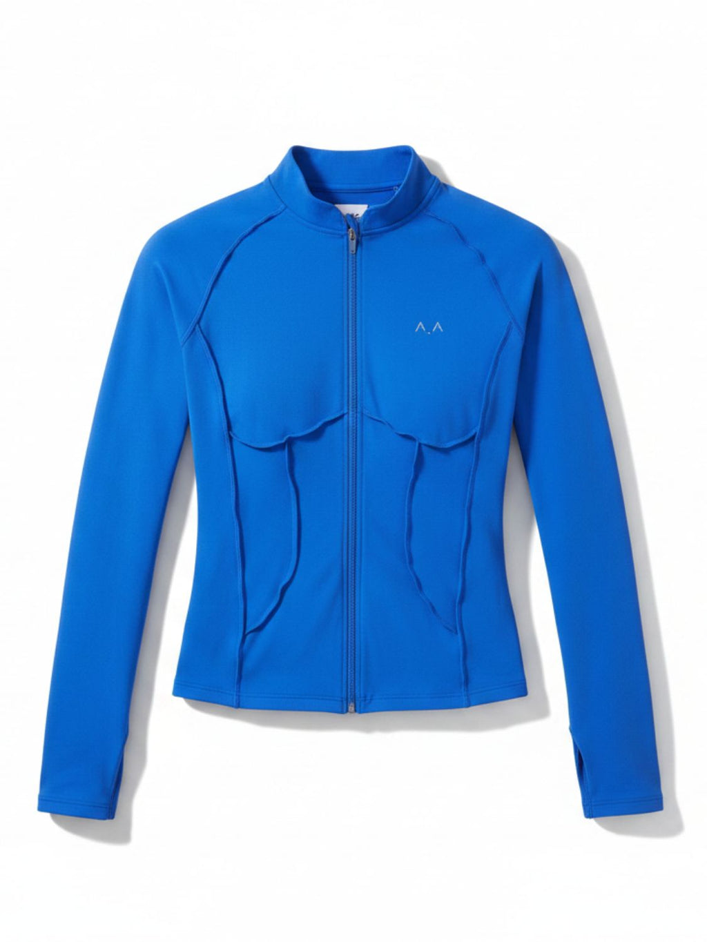 Azure Sculpt Zip Jacket