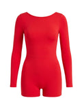 Scarlet Crossback Sculpt Jumpsuit
