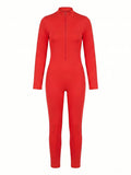 Sculpt Soft Zip Jumpsuit