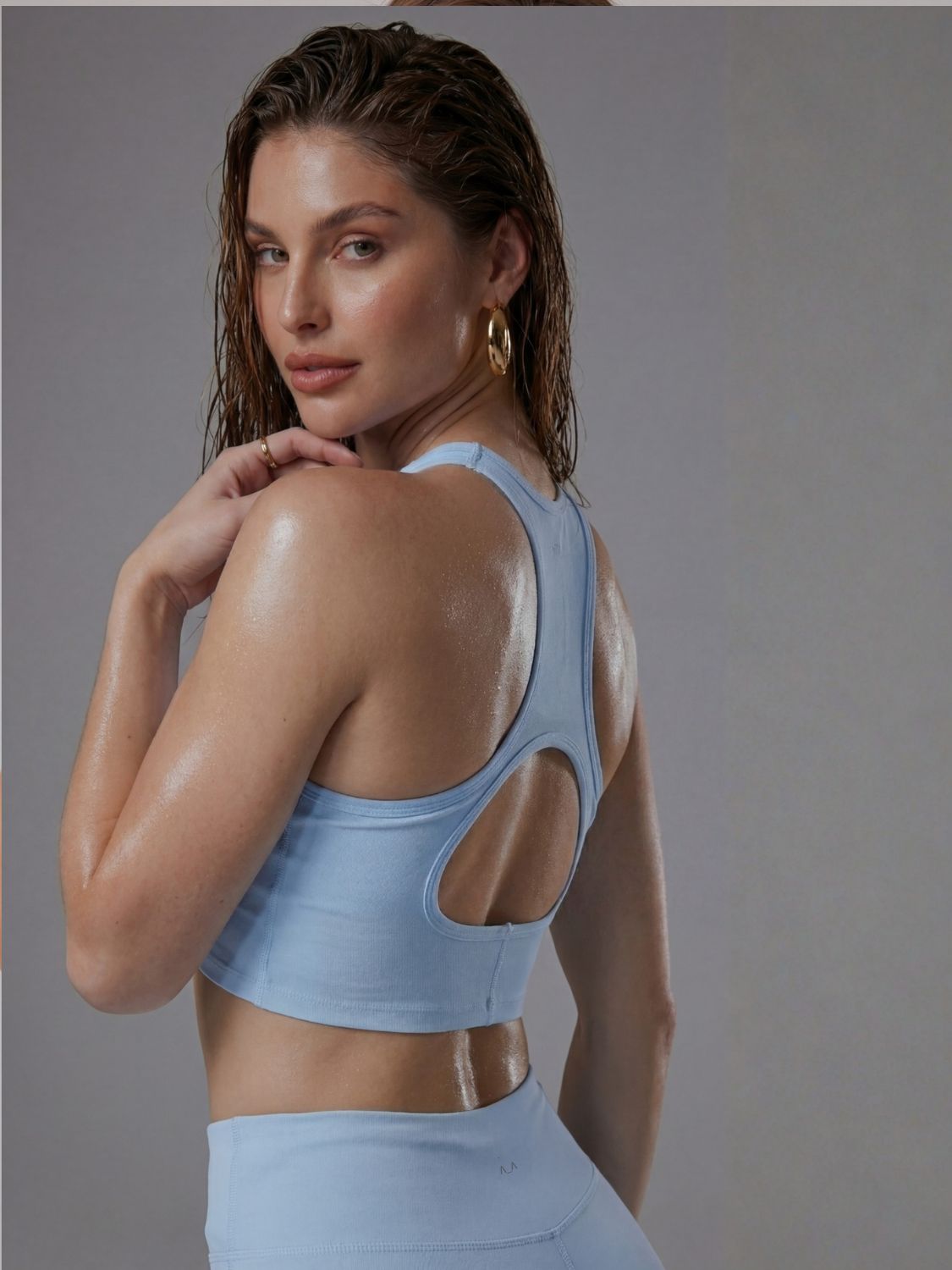 Halter Ribbed Top