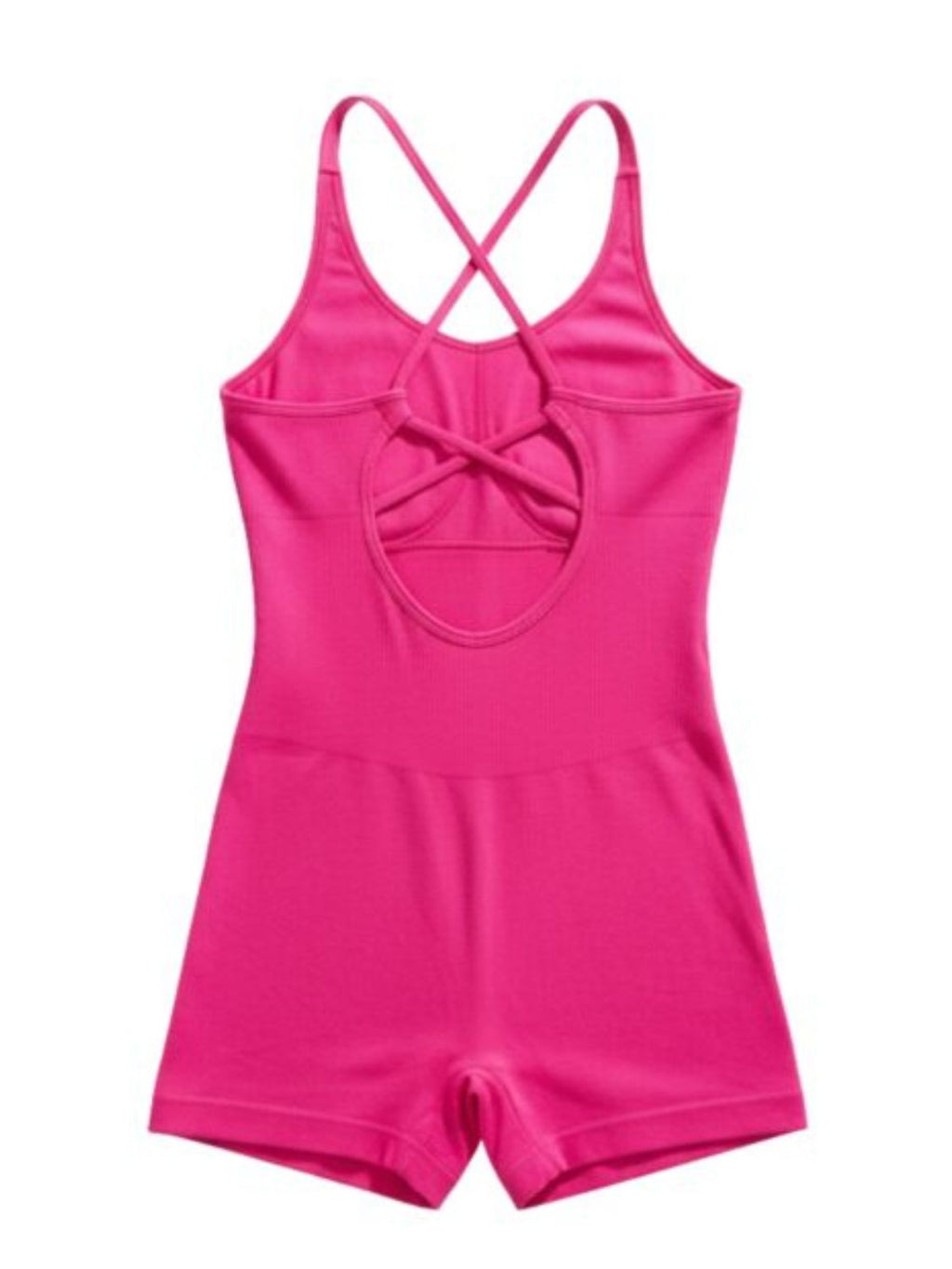 Strappy Back Short Jumpsuit