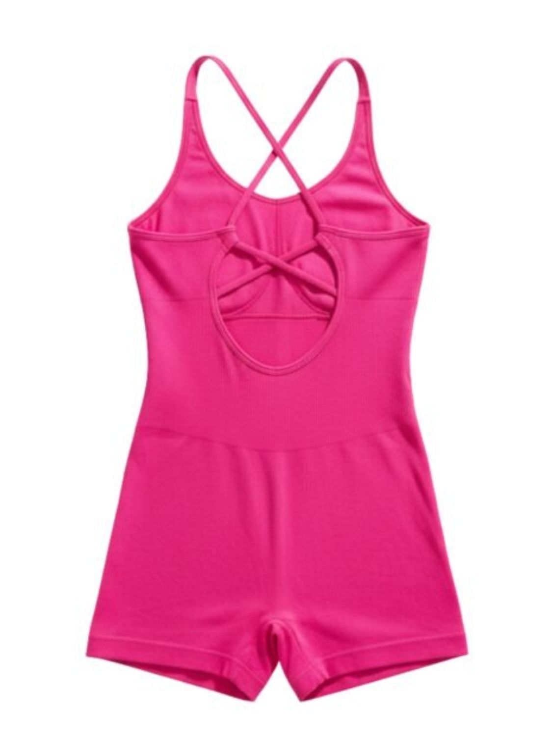 Strappy Back Short Jumpsuit