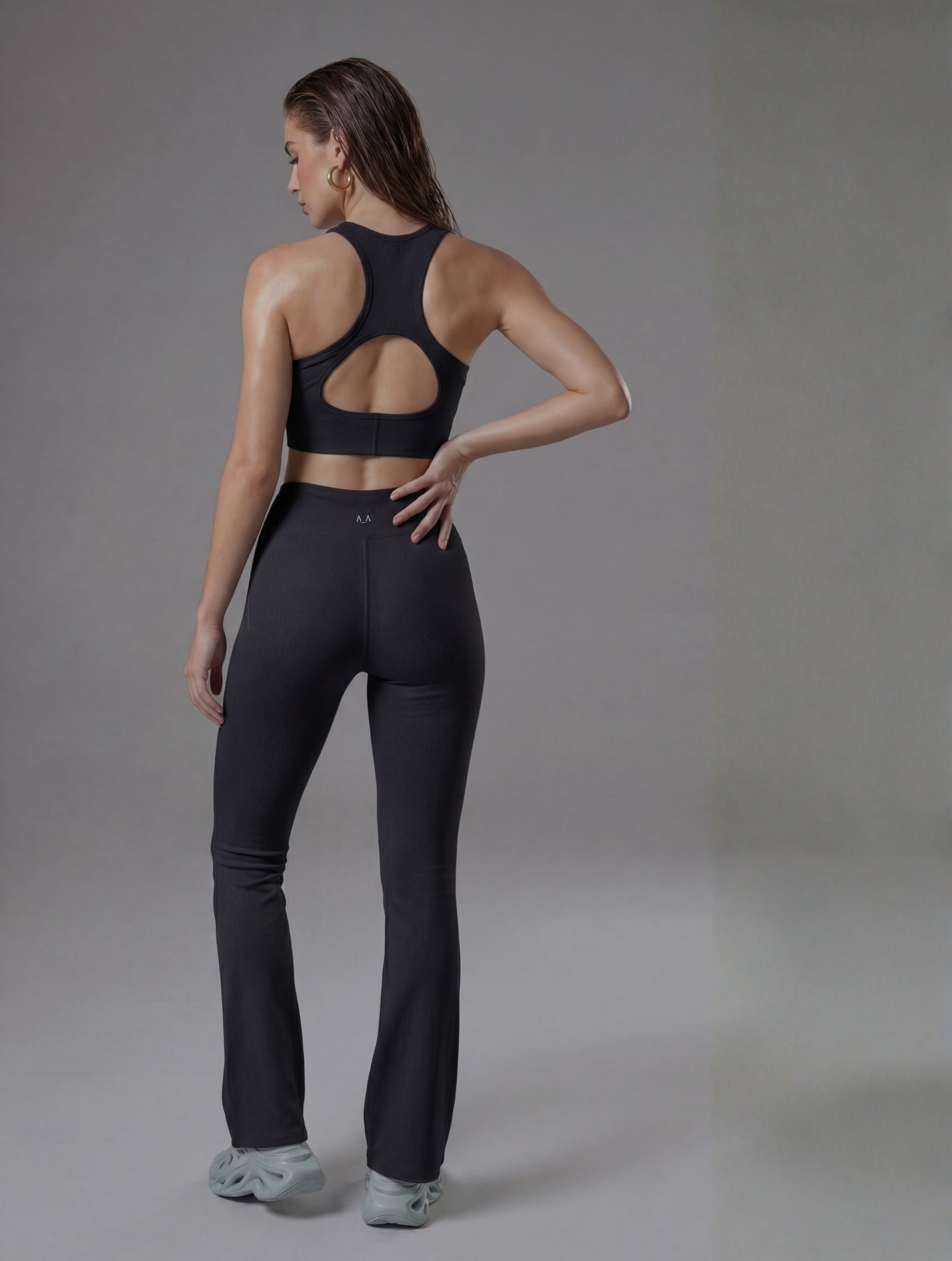 Ribbed Bootcut Leggings